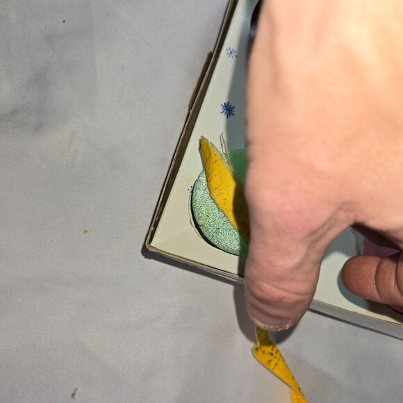 Jewelbrite Christmas Ornaments Diorama Choir Angels Frosted Glass Teardrop Unuse - Picture 10 of 15